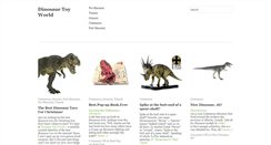Desktop Screenshot of dinosaurtoyworld.com